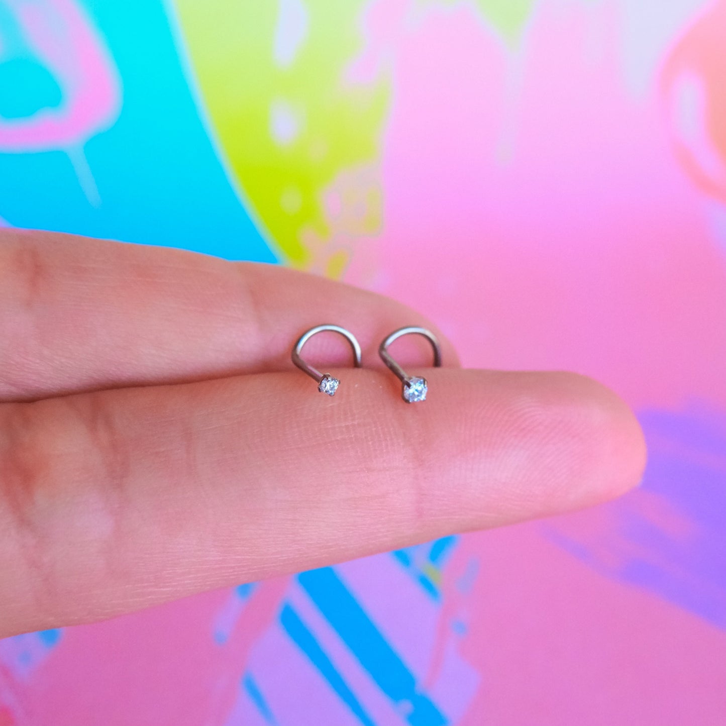 Titanium zircon nose twist