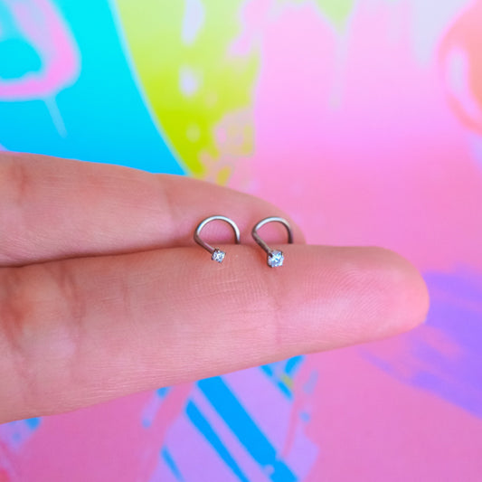 Titanium zircon nose twist