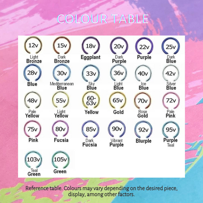 Titanium shapes internally threaded curved barbell