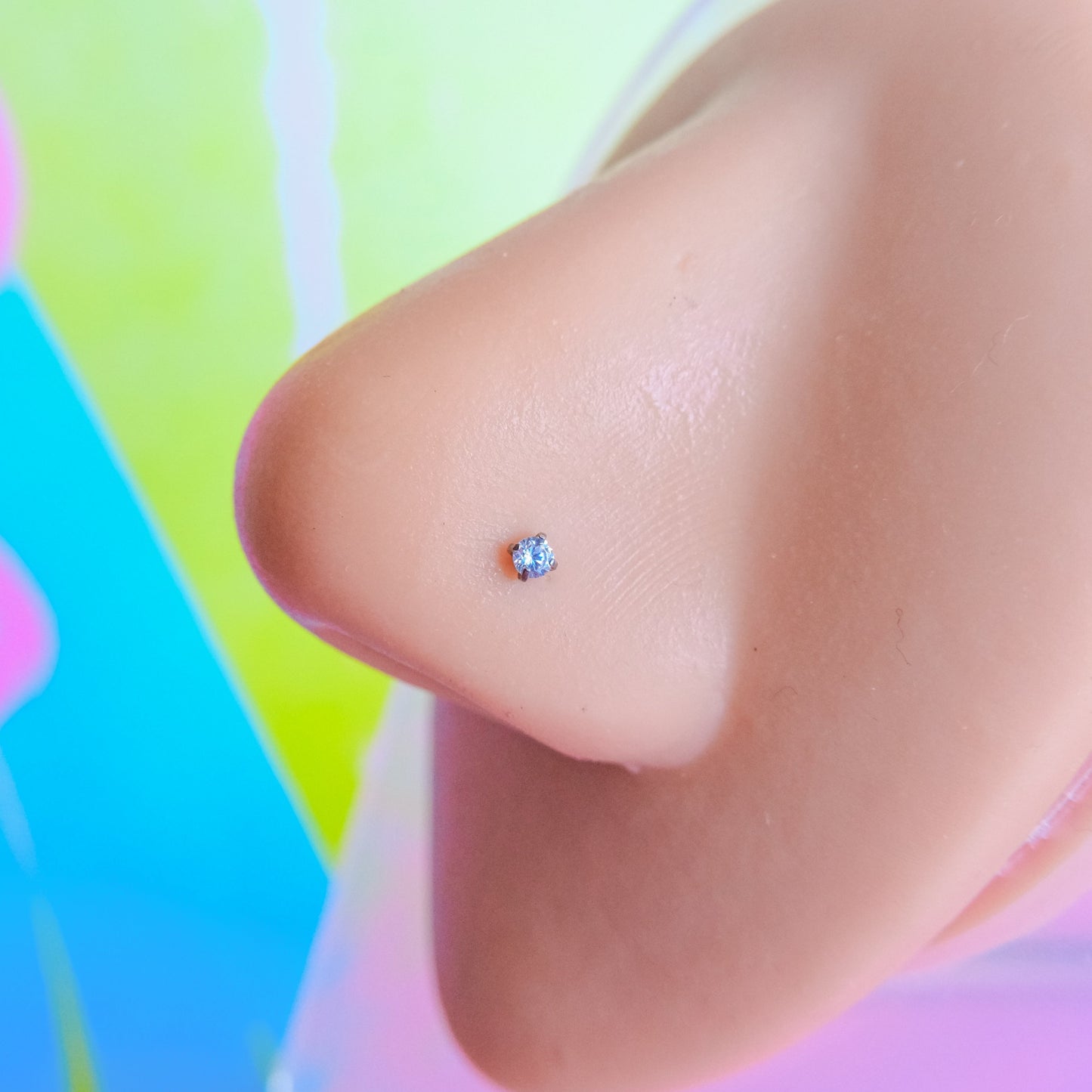 Titanium zircon nose twist