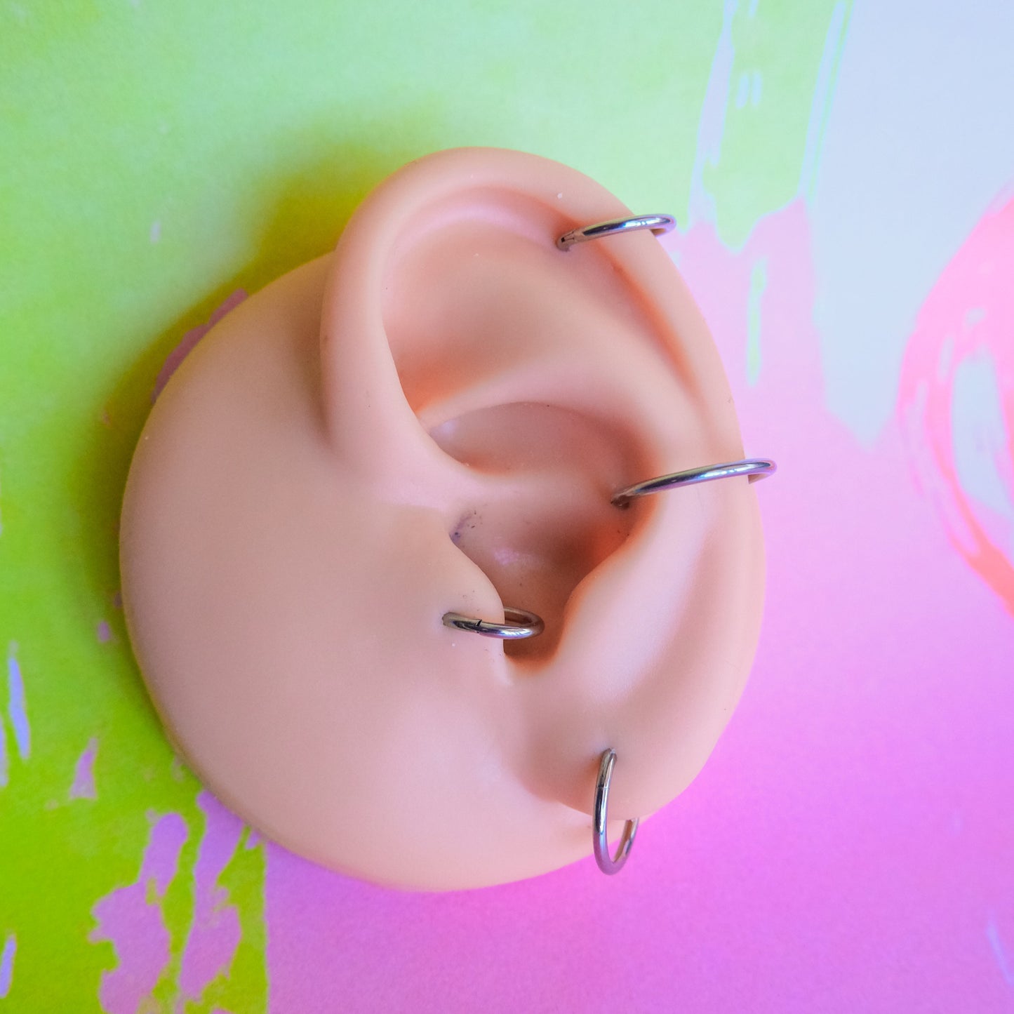 Titanium basic hinged segment