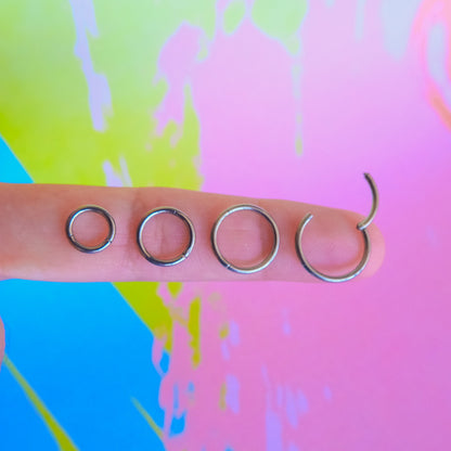 Titanium basic hinged segment